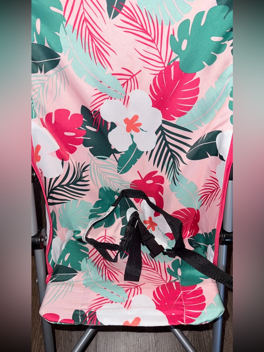 Cosco Tropical Leaf Print Stroller, 2024, Koala, LIKE NEW - Picture 10 of 13
